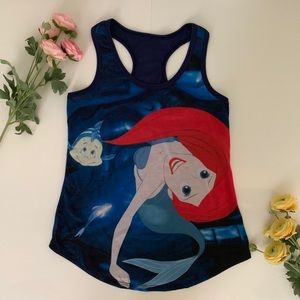 Disney’s Little Mermaid Ariel Tank Top/Shirt XS